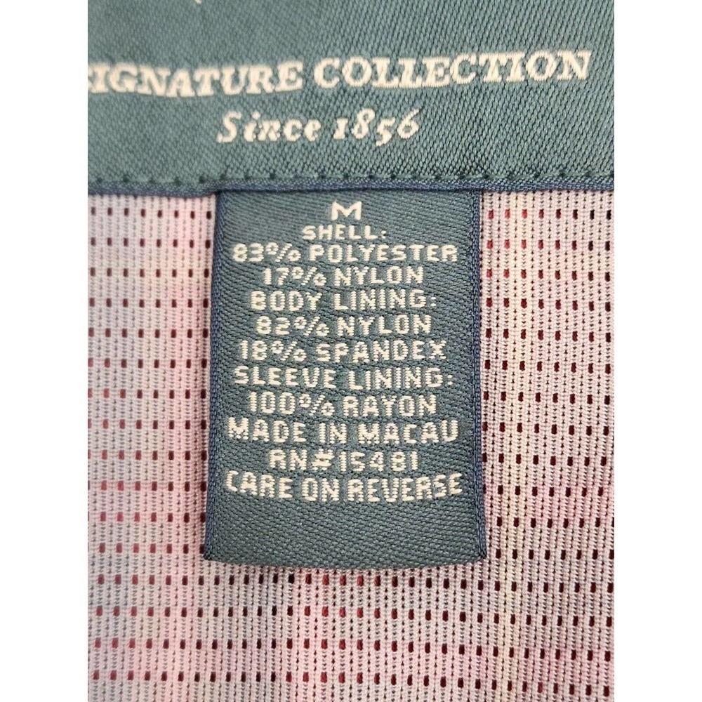 Vintage Orvis Signature Series Jacket Mens M Soft Faux Suede Lined Burnt… - Picture 14 of 15